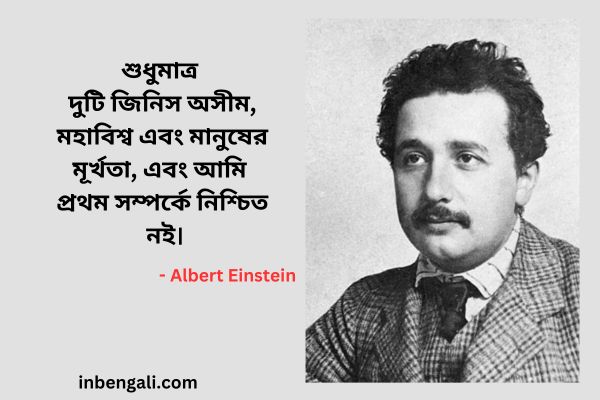 Albert Einstein Quotes in Bangla