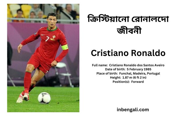 Cristiano Ronaldo in Bengali