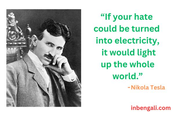 Nikola Tesla Quotes in Bangla